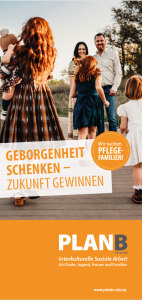 Flyer Pflegefamilien 2025